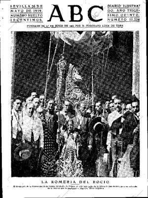 ABC SEVILLA 26-05-1939