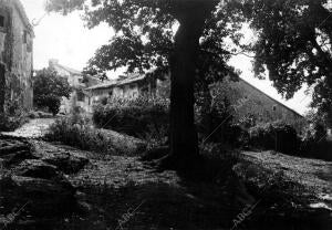 Campo del Revolgo del pueblo Santillana del Mar (Cantabria)