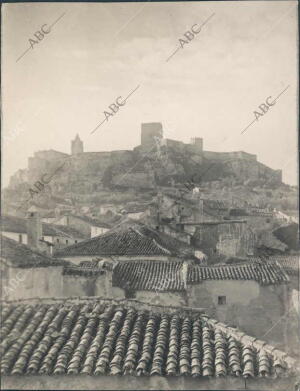 Vista general de la fortaleza de la Mota