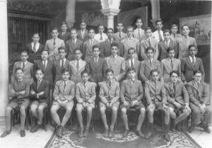 Colegio de los Maristas de Sevilla en los Años 40