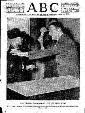 ABC SEVILLA 12-01-1940