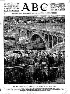 ABC SEVILLA 08-02-1940