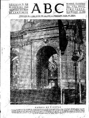 ABC SEVILLA 31-03-1940