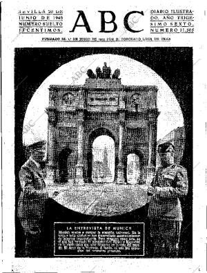 ABC SEVILLA 20-06-1940