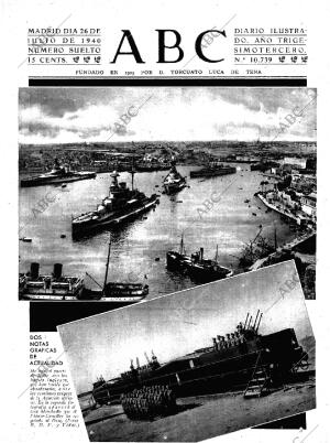 ABC MADRID 26-07-1940