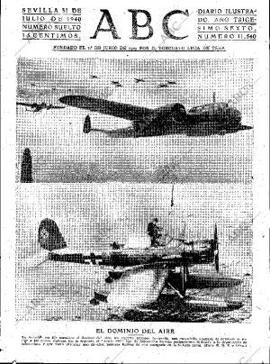 ABC SEVILLA 31-07-1940