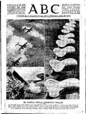 ABC SEVILLA 29-08-1940