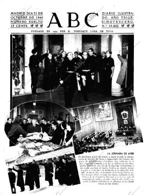 ABC MADRID 31-10-1940