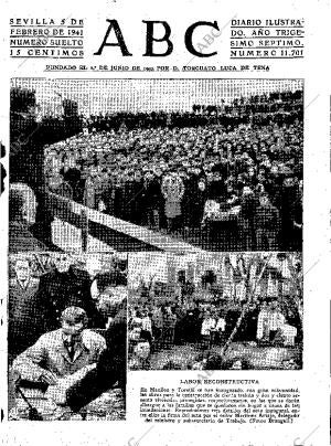 ABC SEVILLA 05-02-1941