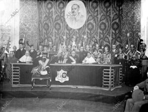 Inauguración del curso académico en la Universidad central de Madrid