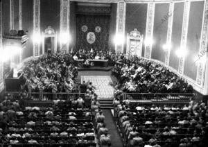 Inauguración del curso académico en la Universidad central de Madrid