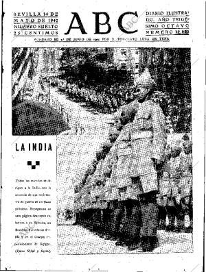 ABC SEVILLA 14-05-1942