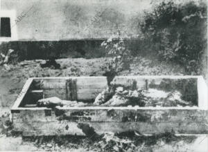 Fotografía hecha por un fotógrafo sovietico en la que están, al parecer, los...