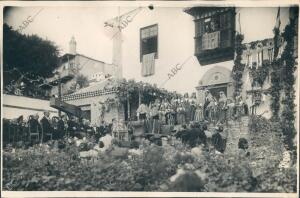 Fiesta de la vendimia en el parque del Drago, con motivo de las Fiestas del...