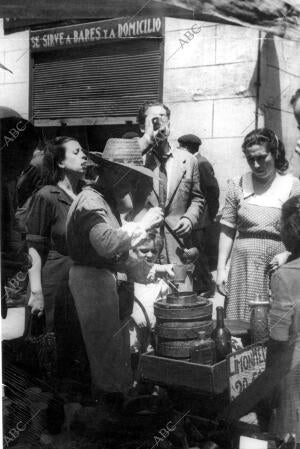 Puesto de Limonada para sosegar el calor