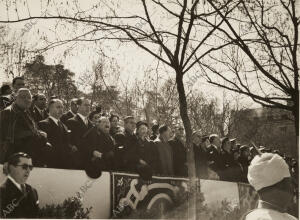 El cuerpo diplomático en la tribuna