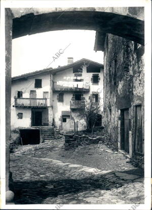 Casas Típicas en Berastegui, en Guipúzcoa