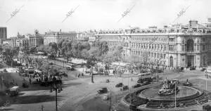 Plaza de Cibeles de Madrid y Paseo del Prado