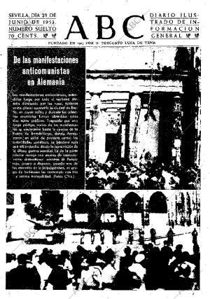 ABC SEVILLA 23-06-1953