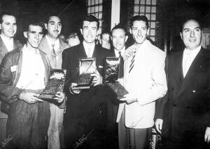 Tres ases del ciclismo mundial