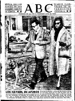 ABC SEVILLA 02-03-1954