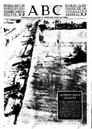 ABC SEVILLA 07-01-1955