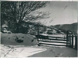 Puerto de Echegarate, en Guipúzcoa, Perteneciente A la cordillera Cantábrica