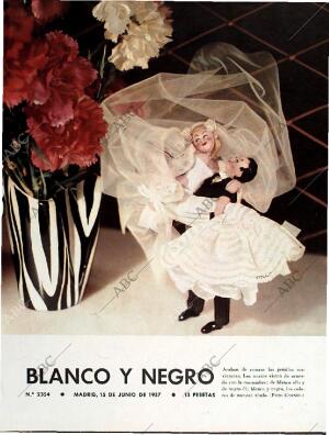 BLANCO Y NEGRO MADRID 15-06-1957