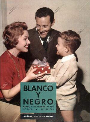 BLANCO Y NEGRO MADRID 07-12-1957