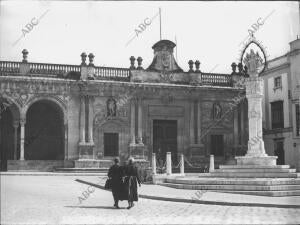 Plaza de la asunción en jerez de la Frontera (Cadiz)