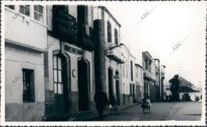 Una de las calle de Finisterre