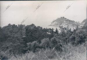 Paisaje de Tossa de mar