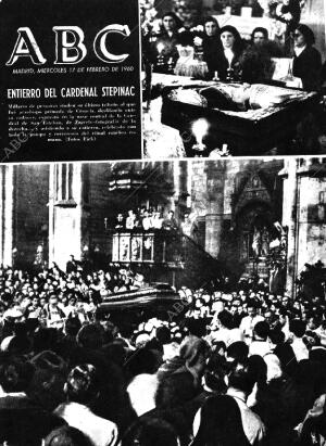 ✳El 24 de enero de 1960, ABC anunciaba una de las mayores proezas