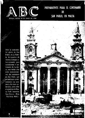 ABC SEVILLA 30-06-1960