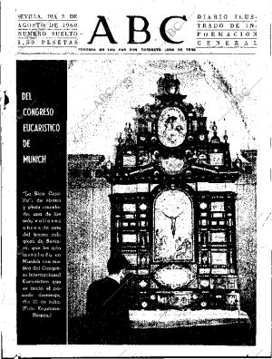 ✳El 24 de enero de 1960, ABC anunciaba una de las mayores proezas