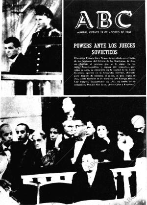 ABC MADRID 19-08-1960