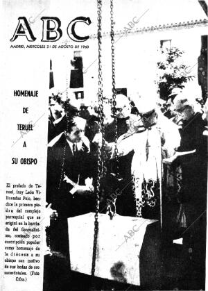 ABC MADRID 24-08-1960