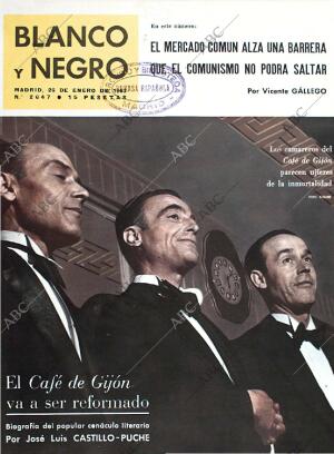 BLANCO Y NEGRO MADRID 26-01-1963