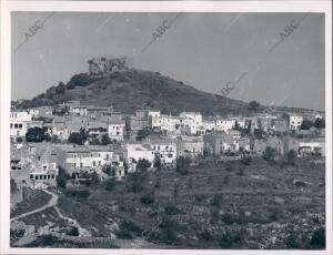Vista general del pueblo de Bagur