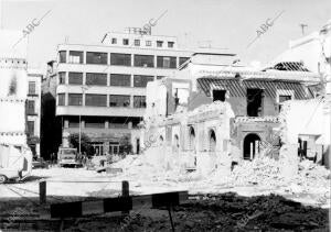 Demolición del hotel Madrid. (fecha Aprox)