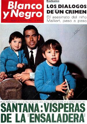 BLANCO Y NEGRO MADRID 23-12-1967