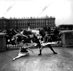 El ballet de la ópera de Madrid en el palacio real