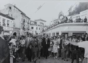 Juan Carlos I y Sofía de Grecia en Lastres