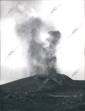 Isla de la Palma. Eurpción del Volcán Teneguía