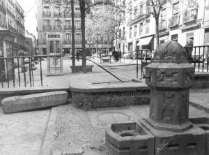 Vista del la plaza de Chueca
