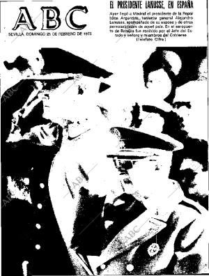 ABC SEVILLA 25-02-1973