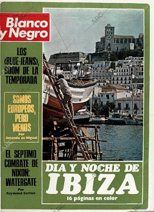 BLANCO Y NEGRO MADRID 18-08-1973