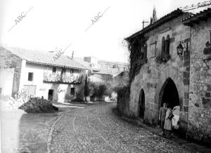 Vista de una de las Calles de Santillana del Mar (Cantabria)