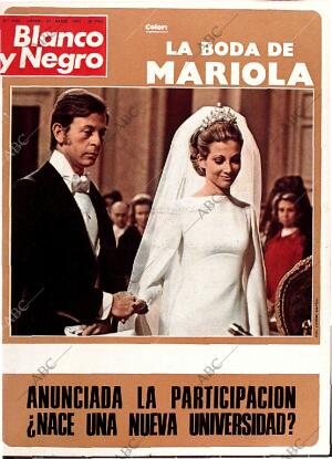 BLANCO Y NEGRO MADRID 23-03-1974