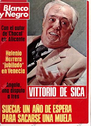 BLANCO Y NEGRO MADRID 23-11-1974